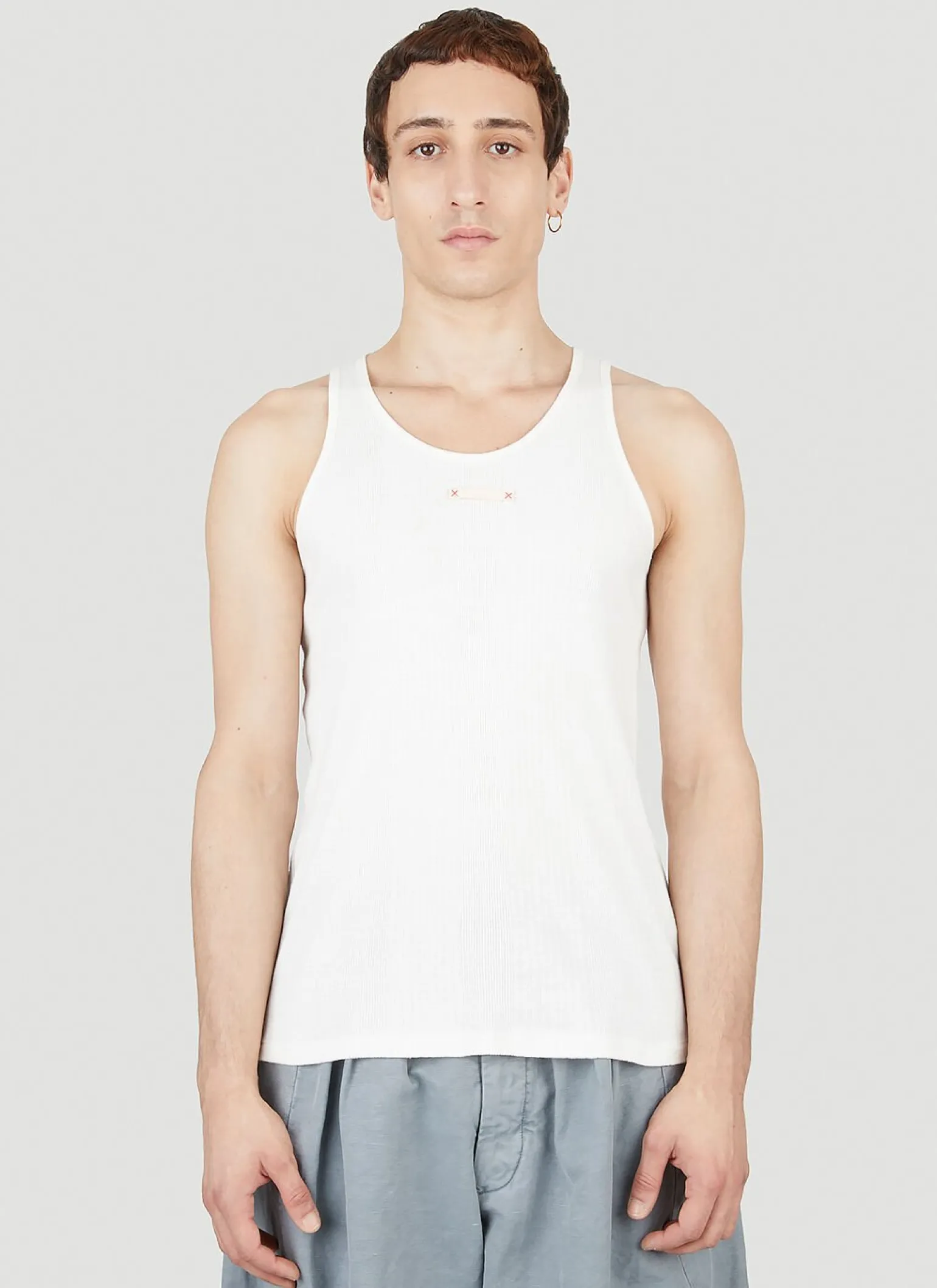 Chest Patch Tank Top