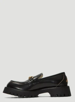Chunky Lug Sole Loafers