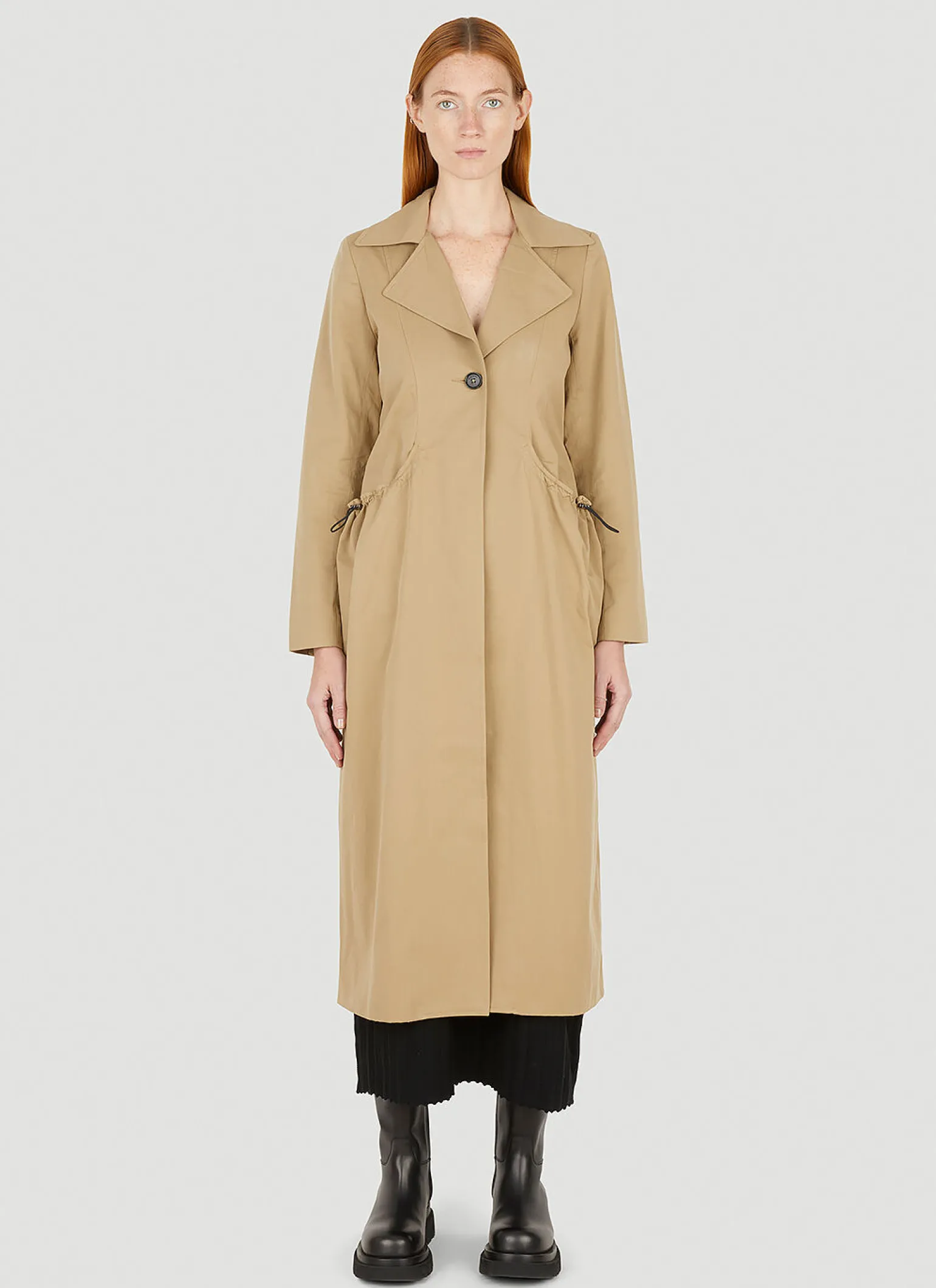 Cinch Trench Coat
