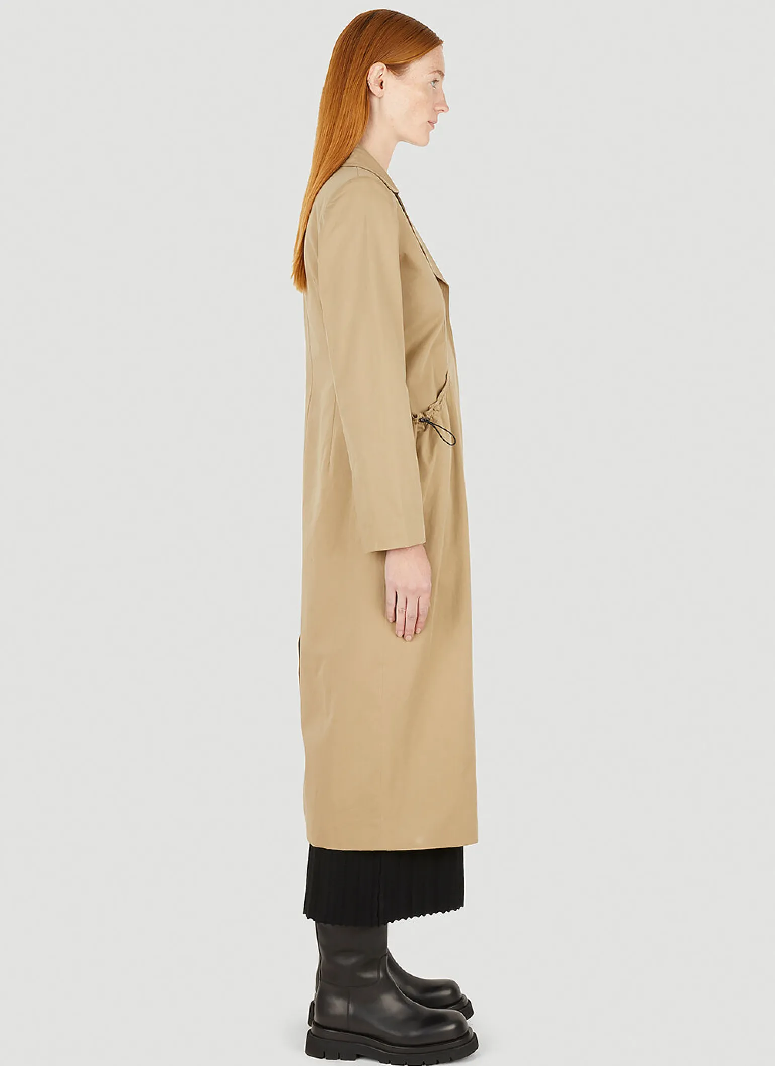 Cinch Trench Coat