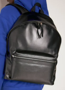 City Leather Backpack