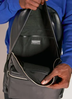 City Leather Backpack