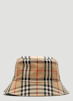 Classic Check Bucket Hat In
