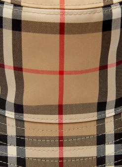 Classic Check Bucket Hat In