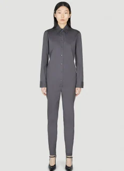 Classic Collar Jumpsuit