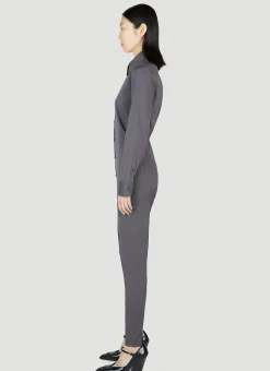 Classic Collar Jumpsuit