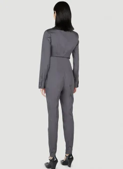 Classic Collar Jumpsuit