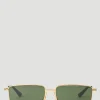 Classic Metal Square Sunglasses