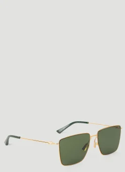 Classic Metal Square Sunglasses