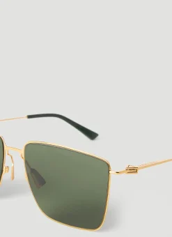 Classic Metal Square Sunglasses