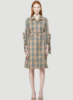 Claygate Check Trench Coat