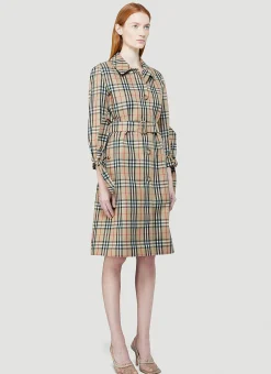 Claygate Check Trench Coat