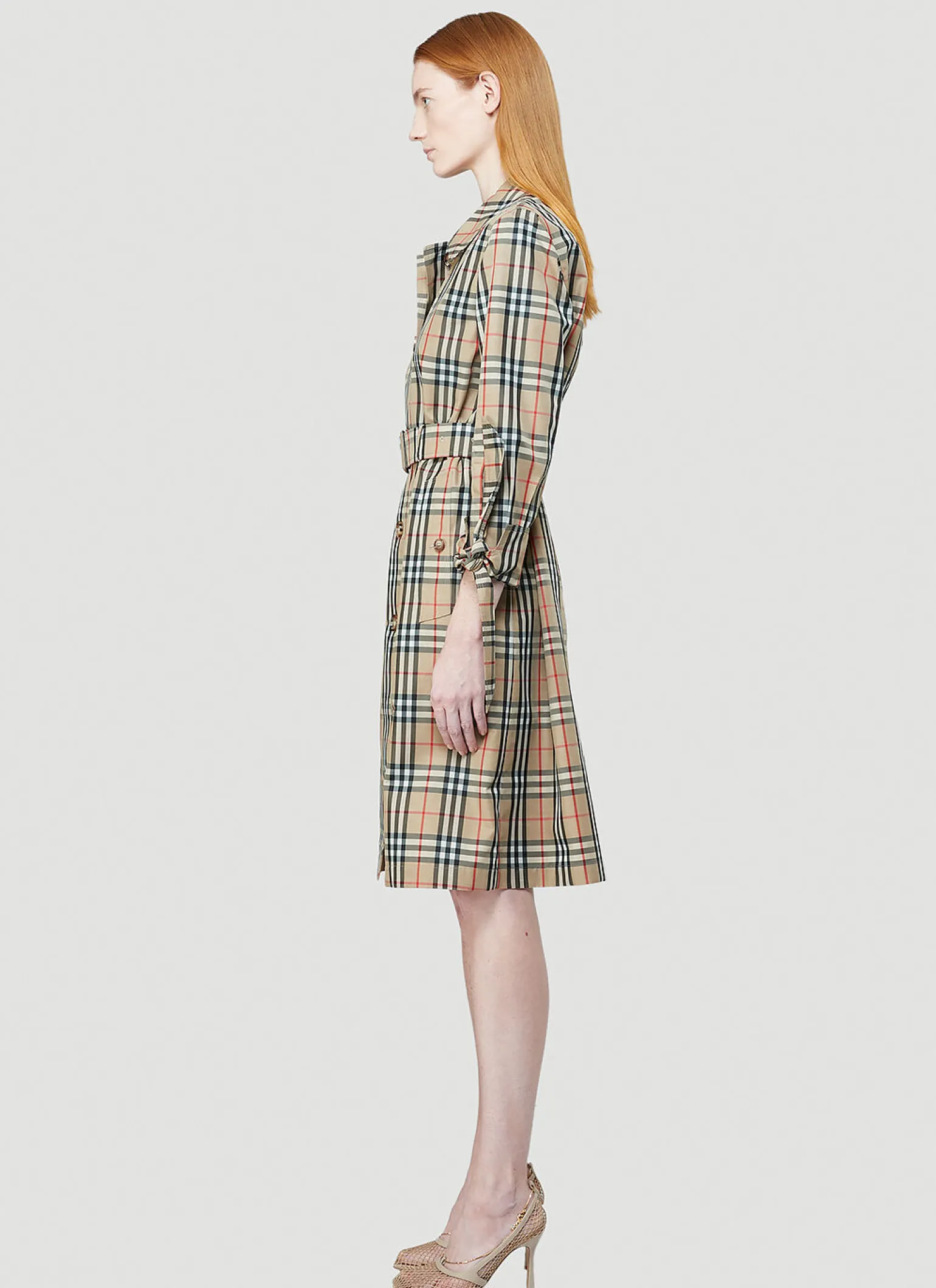 Claygate Check Trench Coat