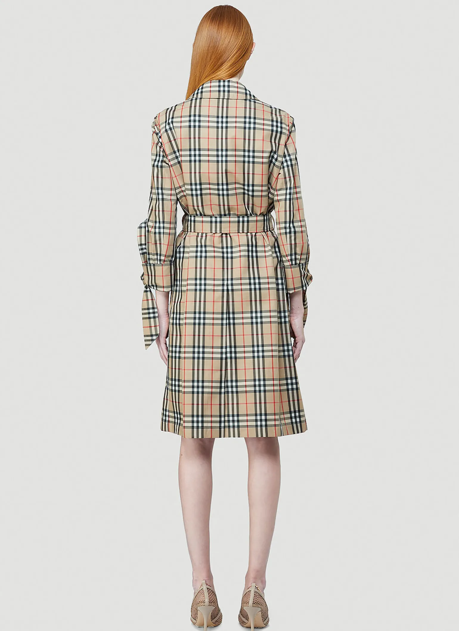 Claygate Check Trench Coat