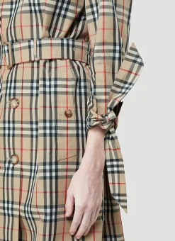 Claygate Check Trench Coat