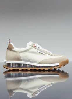 Clear Sole Tech Runner Sneakers