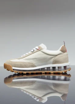 Clear Sole Tech Runner Sneakers