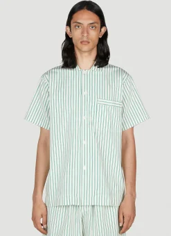Clover Stripe Short Sleeve Pyjama Shirt