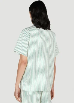 Clover Stripe Short Sleeve Pyjama Shirt
