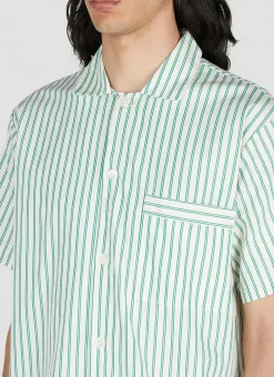 Clover Stripe Short Sleeve Pyjama Shirt