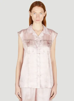 C-Mohja Denim Sleeveless Shirt
