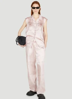 C-Mohja Denim Sleeveless Shirt