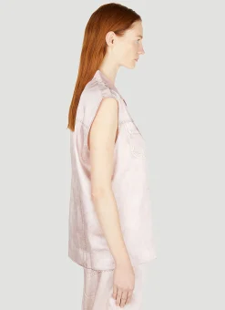 C-Mohja Denim Sleeveless Shirt