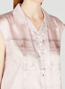 C-Mohja Denim Sleeveless Shirt