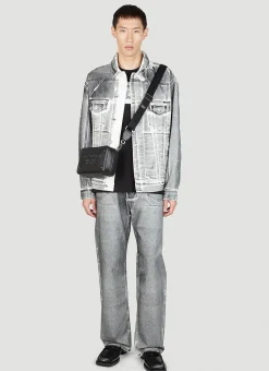 Coated Jeans