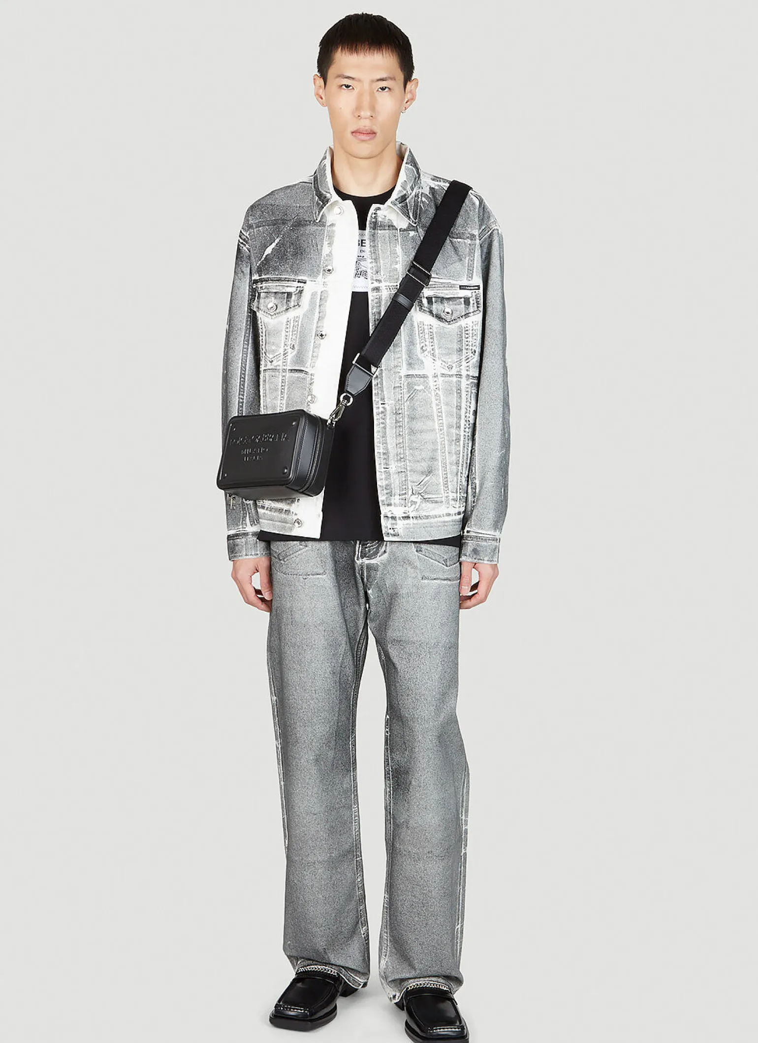 Coated Jeans