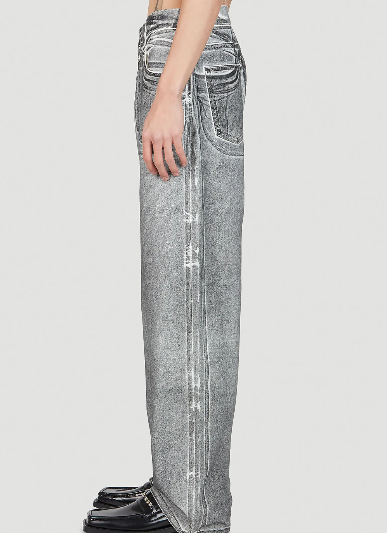 Coated Jeans