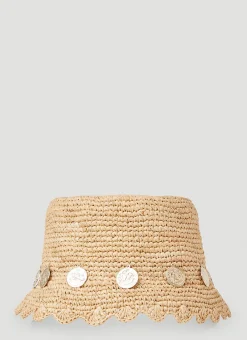 Coin Trim Beach Hat