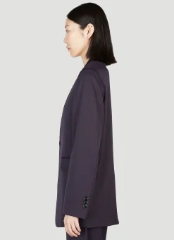 Collarless Blazer
