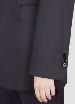 Collarless Blazer