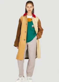 Colour Block Coat