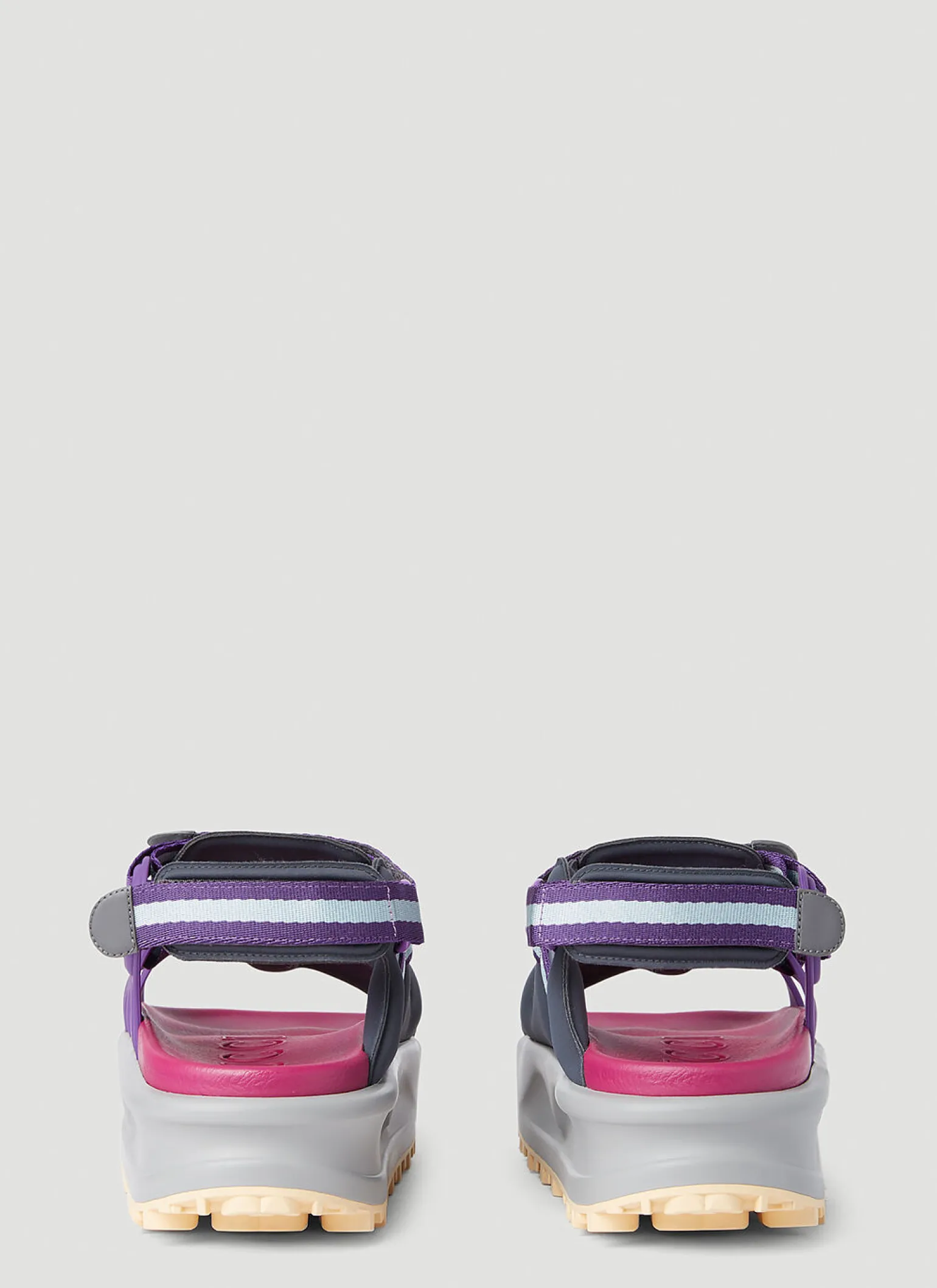 Colour Block Flatform Sandals