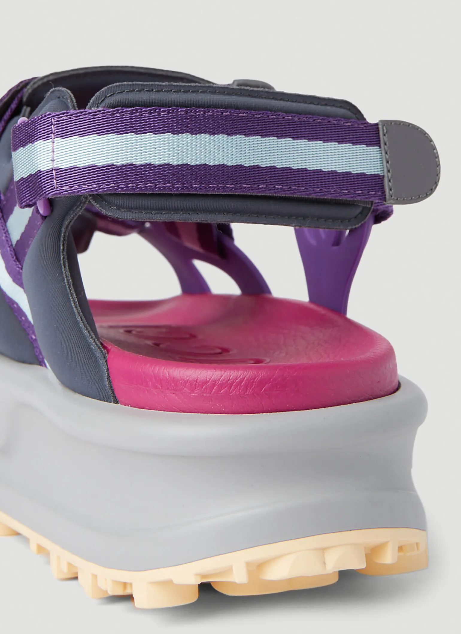 Colour Block Flatform Sandals