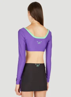 Colour Block Long Sleeve Top
