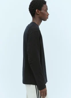Colour-Block Long Sleeve T-Shirt