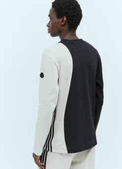 Colour-Block Long Sleeve T-Shirt