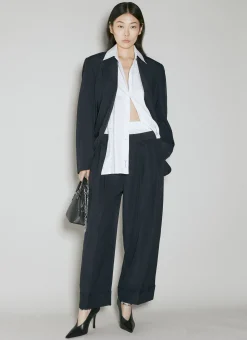 Combo Collared Blazer