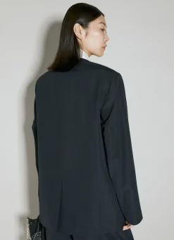 Combo Collared Blazer