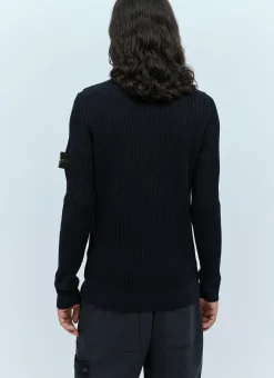 Compass Patch Knit Sweater