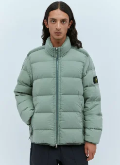 Compass Patch Real Down Jacket