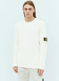 Compass Patch Rib Sweater