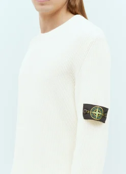 Compass Patch Rib Sweater
