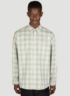 Contrast Checks Poplin Shirt