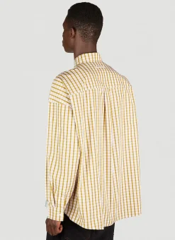 Contrast Checks Poplin Shirt