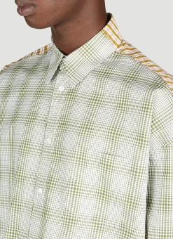 Contrast Checks Poplin Shirt