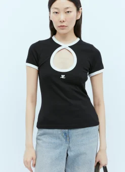 Contrast Circle T-Shirt